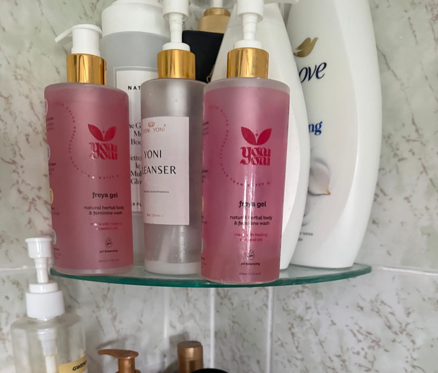 Customer photo review of Freya Gel