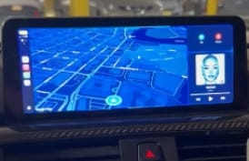 Customer photo review of 10.25'' Android 14 Navigation GPS for BMW 3/4 series 2017-2018 iDrive Carplay