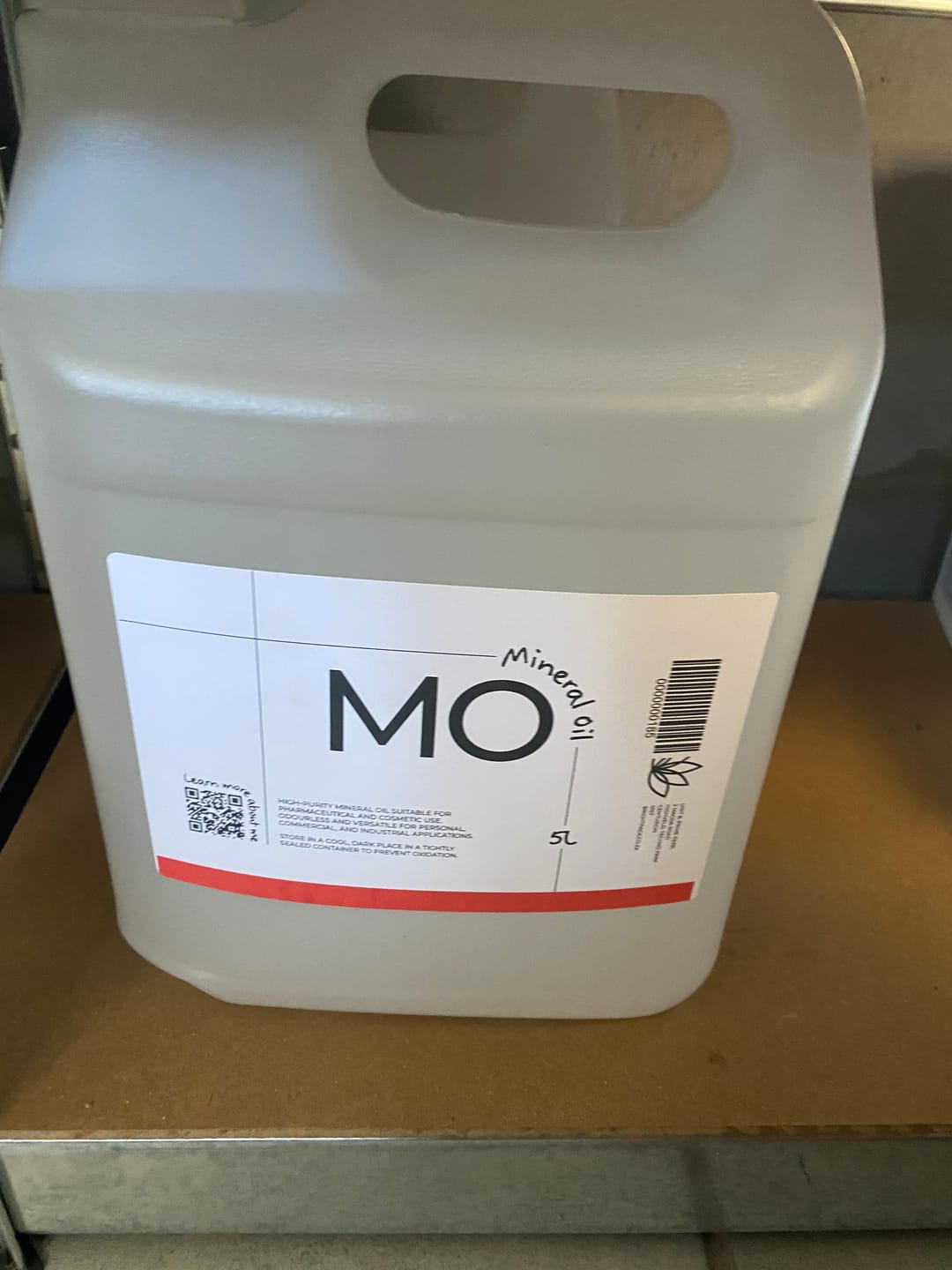 Customer photo review of Mineral Oil
