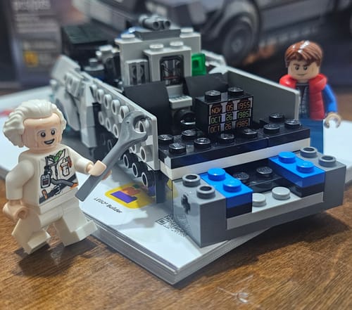 Customer photo review of Máquina del Tiempo de Regreso al Futuro