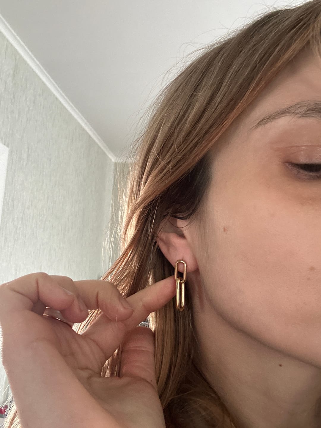 Customer photo review of Tiffany Earrings