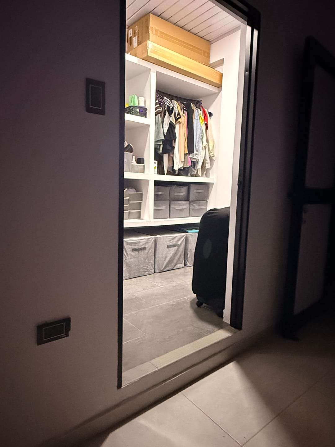 Customer photo review of Caja Plegable Organizadora Para Armario