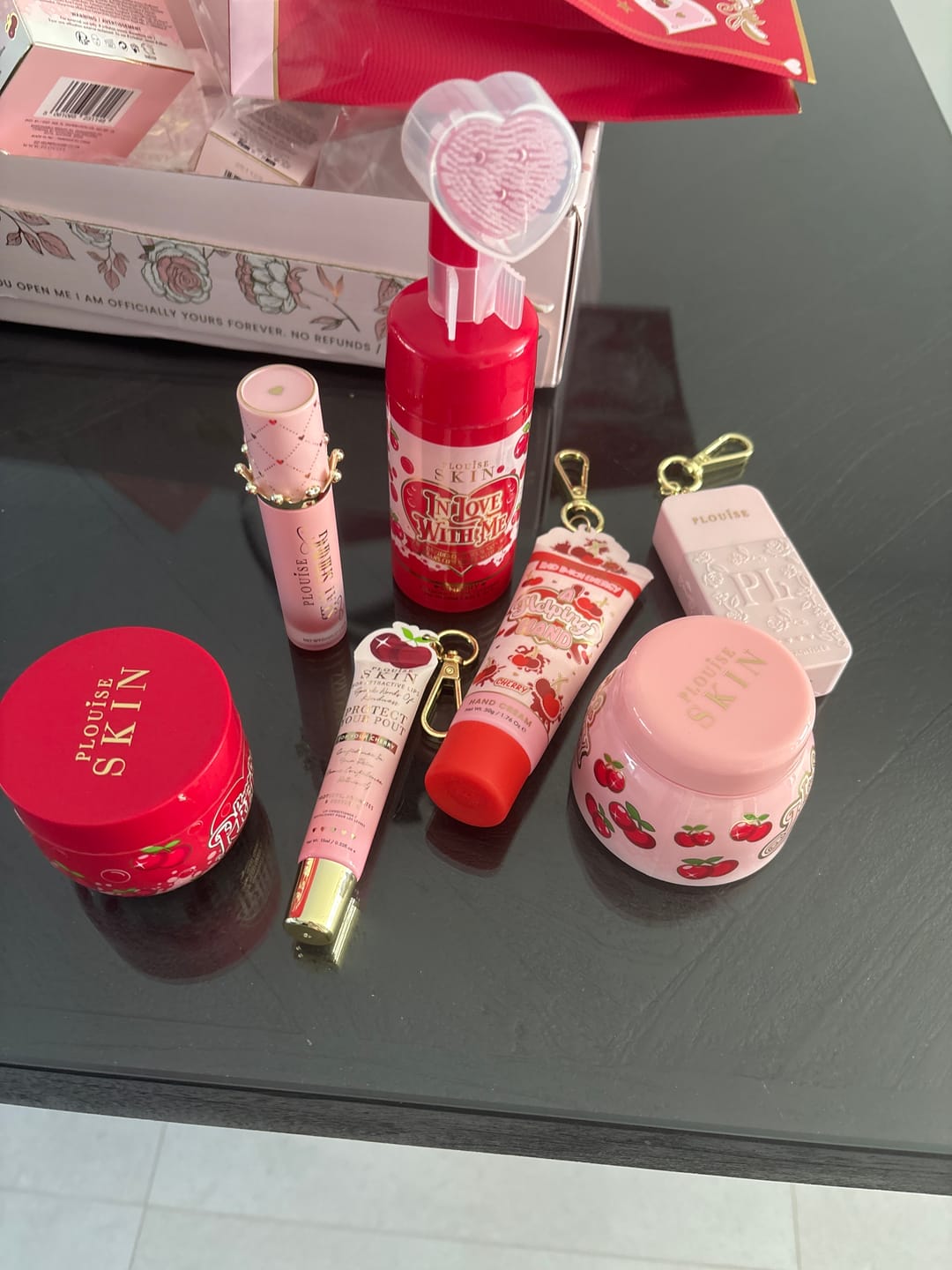 Customer photo review of Foam & Glow Cleanser Trio