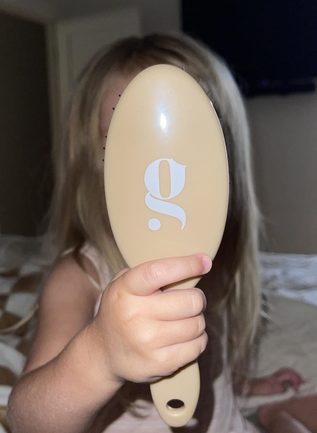 Customer photo review of The Mini Detangling Brush