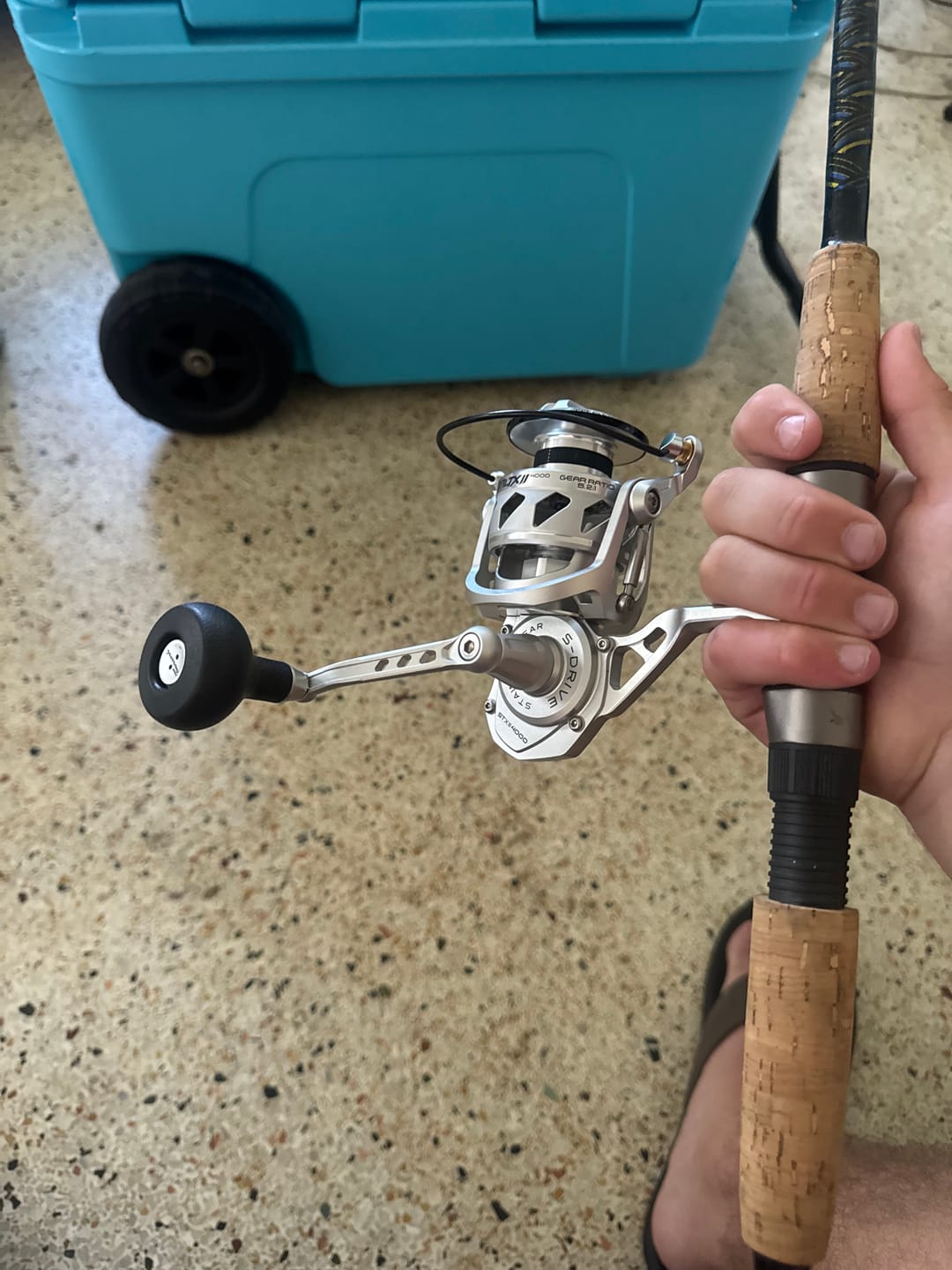 Customer photo review of SaltX II Spinning Reel