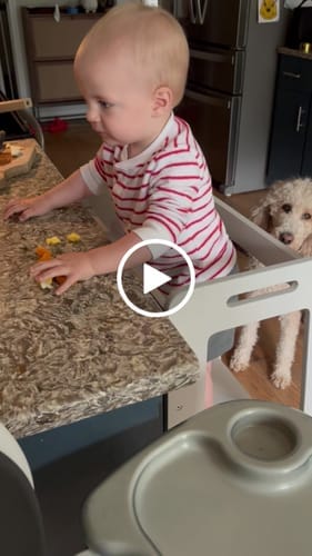 Customer photo review of Date | 4-in-1 Kitchen Tower & Desk
