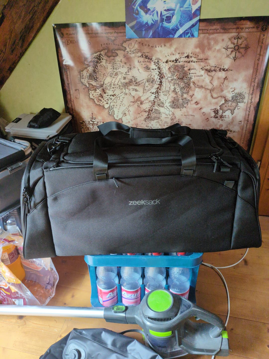 Customer photo review of The Weekender 70L