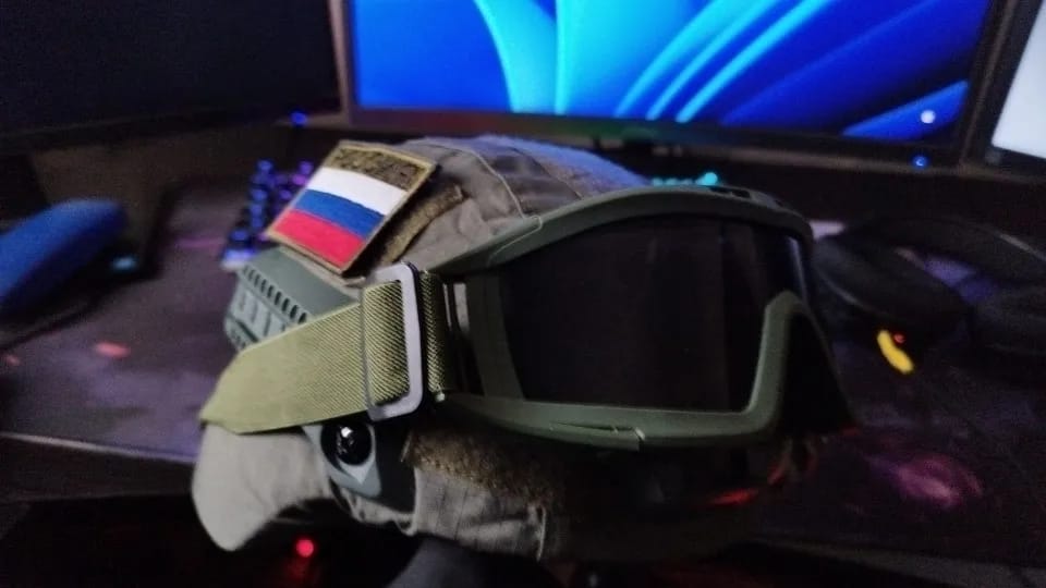 Customer photo review of ShadowSkin Helmet Cover