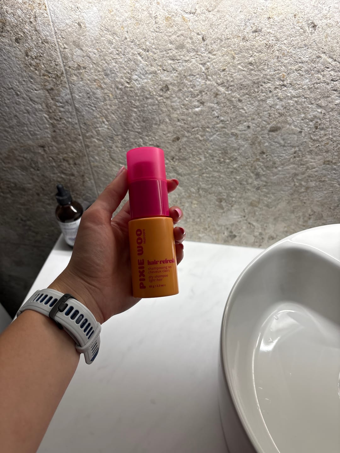 Customer photo review of Hair Refresh - Dry Shampoo