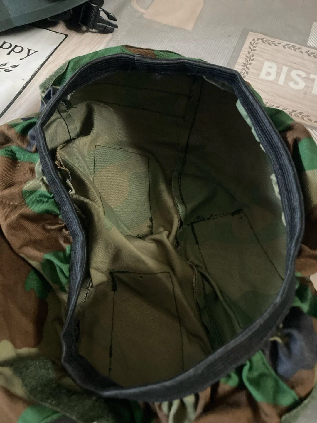 Customer photo review of ShadowSkin Helmet Cover