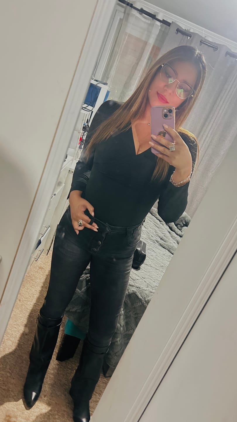 Customer photo review of B04 | Body Modelador Escote Cruzado Manga Larga | EZ