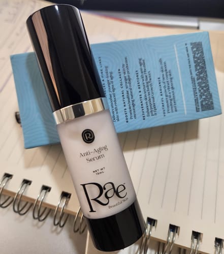 Customer photo review of Rae Anti-Aging Serum