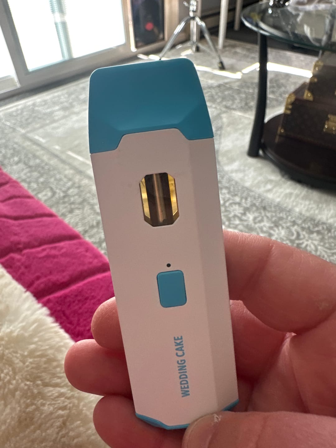 Customer photo review of 3 Gram HHC Vape Pen - Wedding Cake | Indica