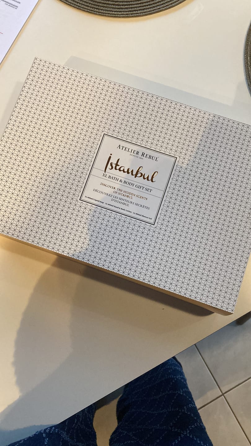 Customer photo review of Istanbul XL Bad & Body Geschenkset