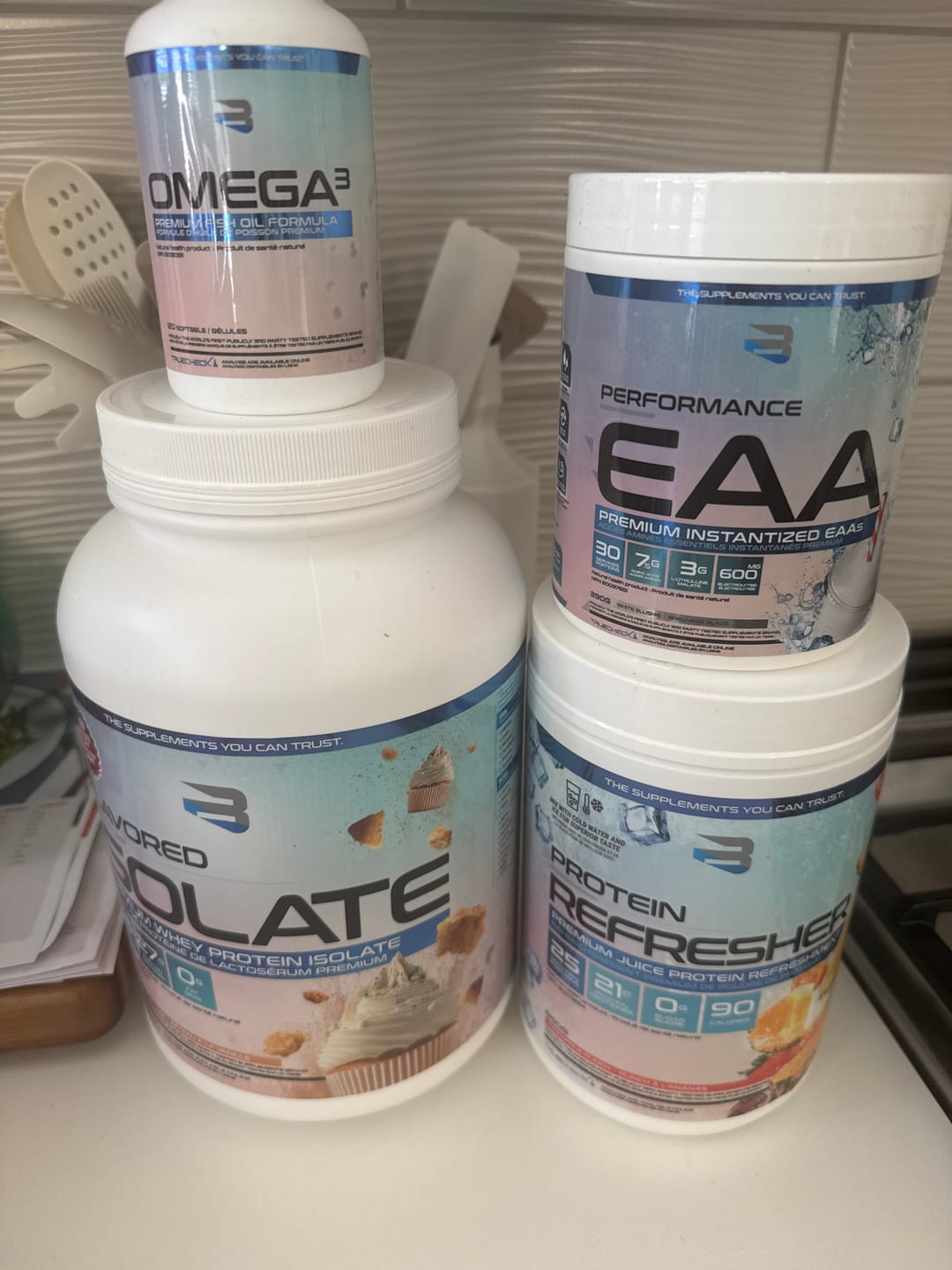 Customer photo review of Isolate Protein