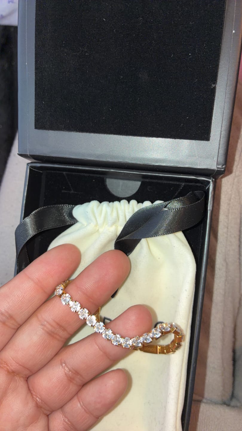Customer photo review of Tennis Bracelet - 4mm