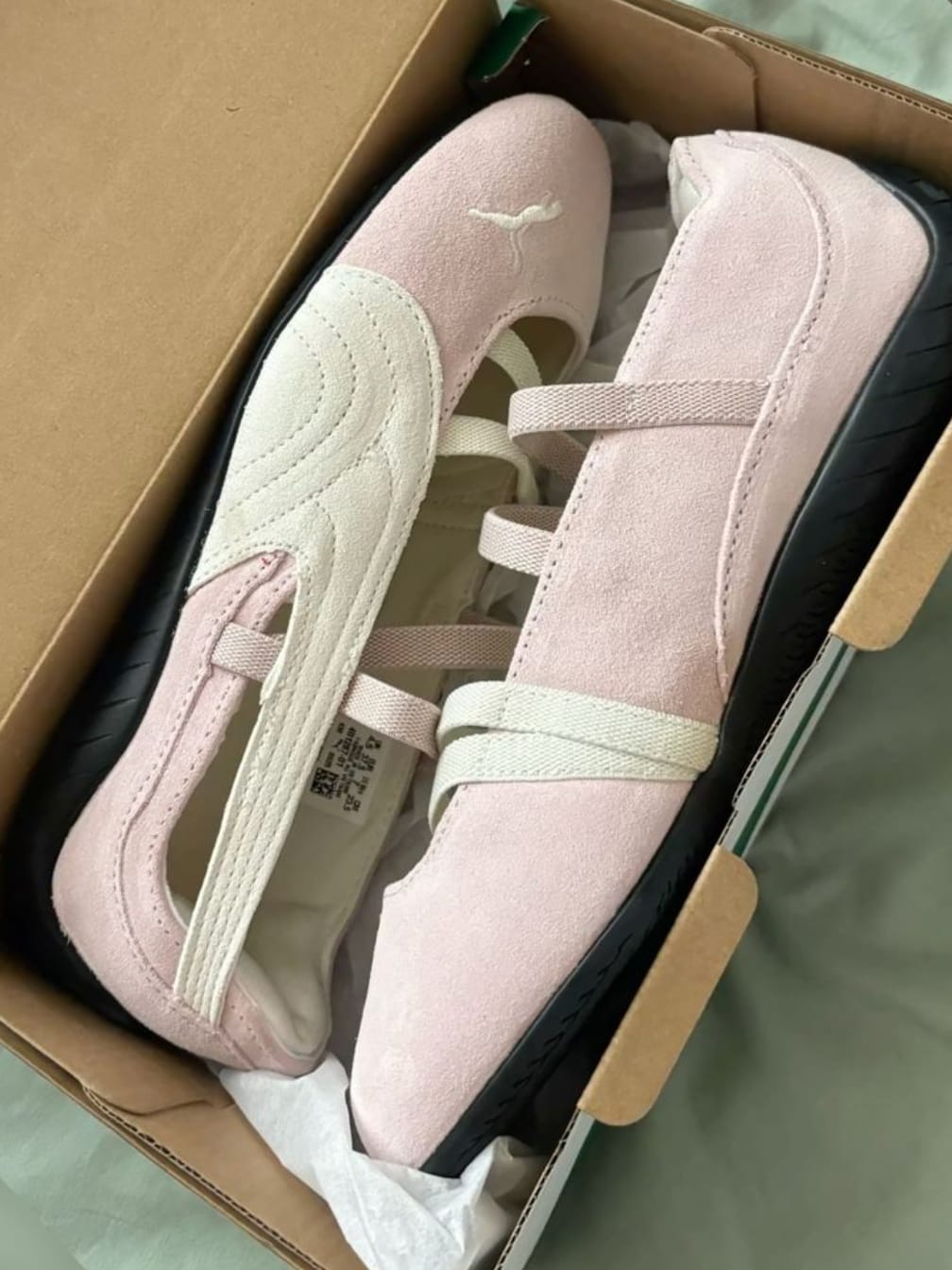 Customer photo review of Puma Speedcat Ballet Rosa Mujer | Tenis estilo balletcore