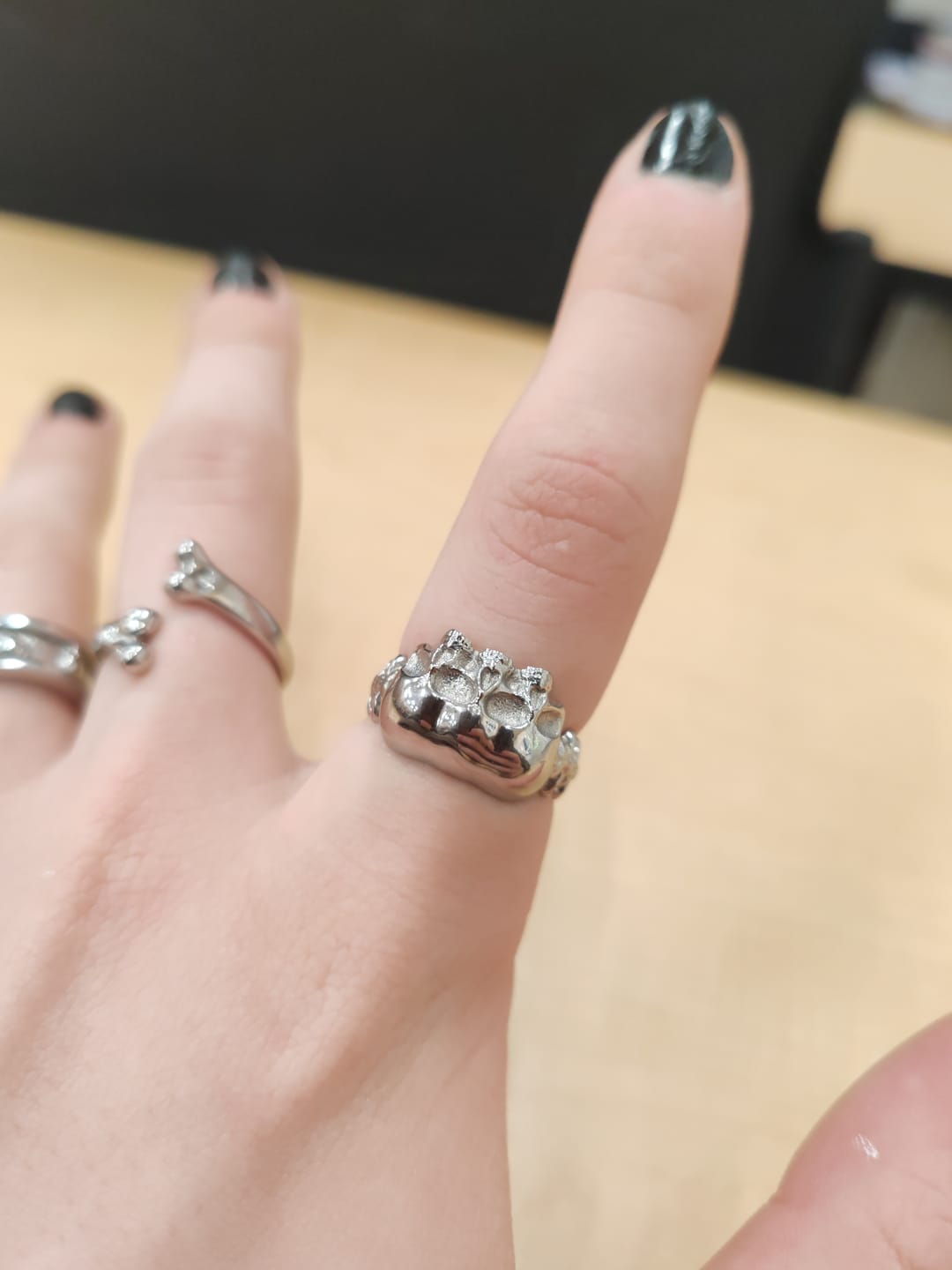 Customer photo review of TRIPLE THREAT RING