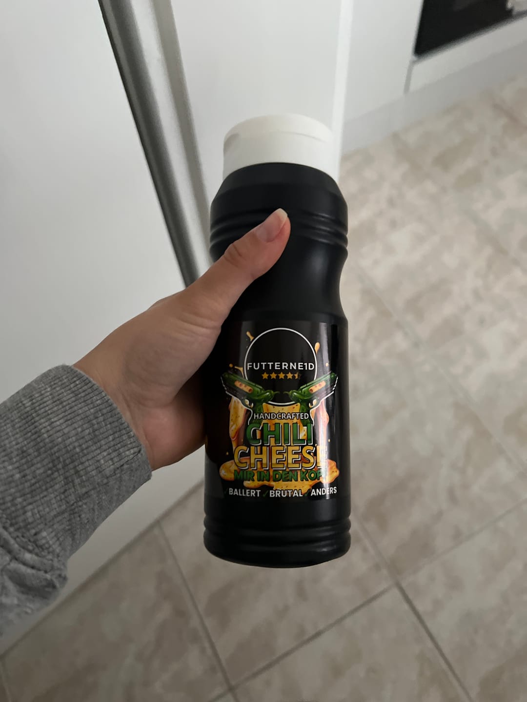 Customer photo review of CHILI CHEESE Sauce 500ml