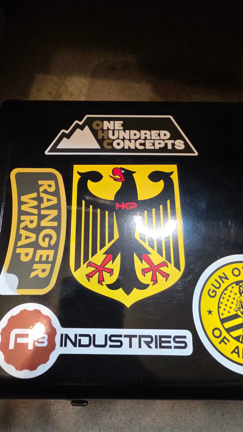 Customer photo review of Stickers