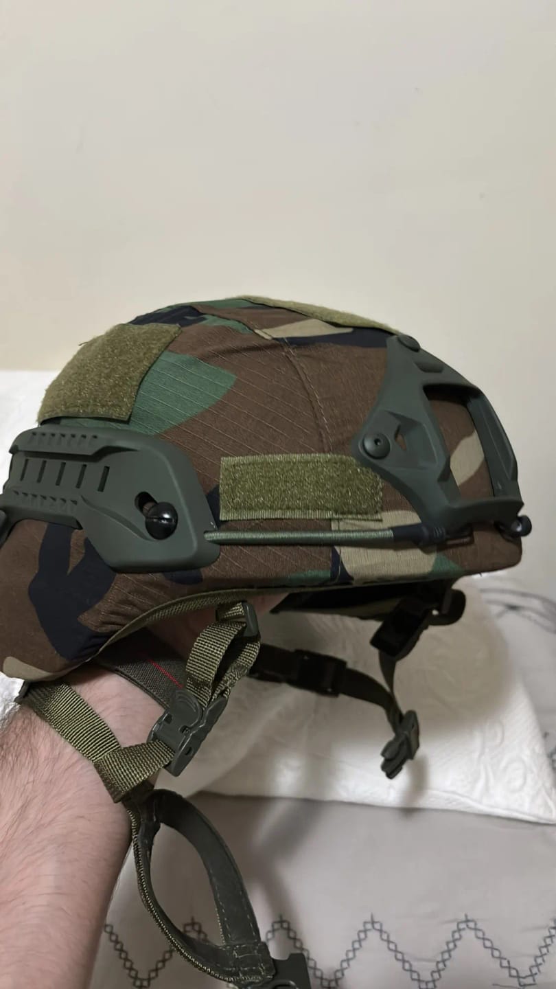 Customer photo review of ShadowSkin Helmet Cover