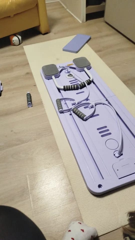 Customer photo review of Pilates Reformer Board - Foldable