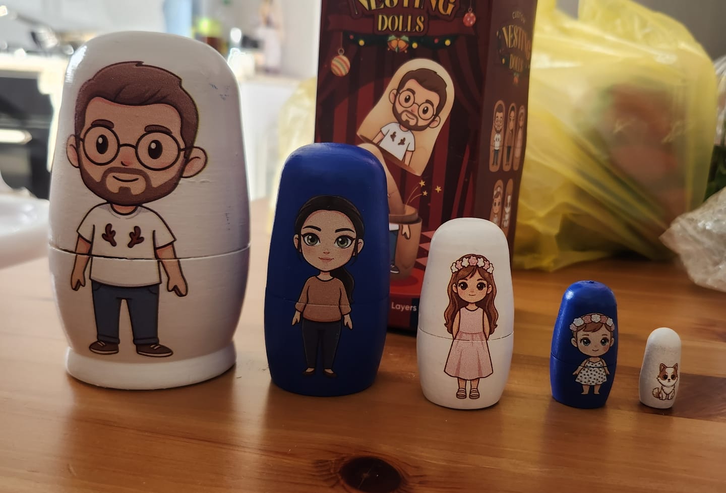Customer photo review of בבושקה בעיצוב אישי