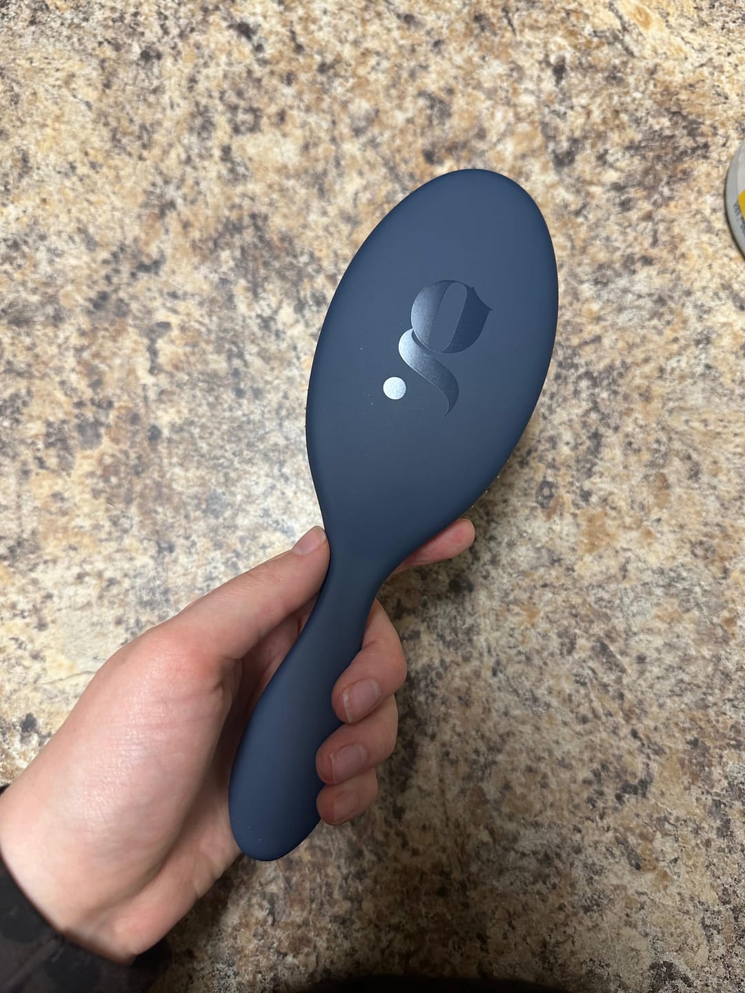 Customer photo review of The Detangling Brush