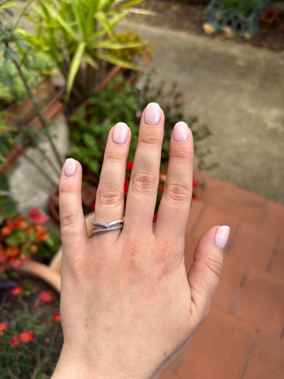 Customer photo review of Smalto Semipermanente LCI -  Latte trasparente rosino