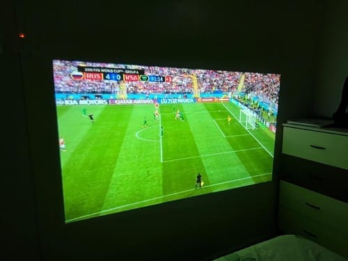 Customer photo review of CineMaster Pro® - 4K Smart Projektor