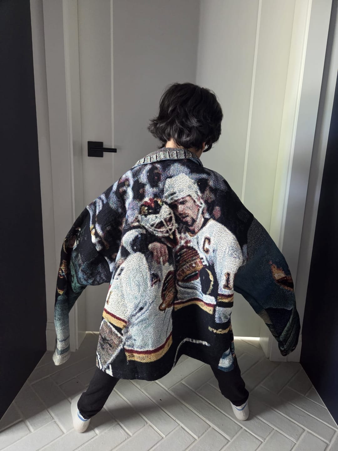 Customer photo review of Custom Reworked Tapestry Piece: Pre-Order