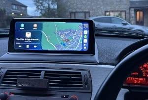 Customer photo review of 10.25'' BMW Z4 E85 E86 2002-2009 Android 14 GPS screen CarPlay Android Auto