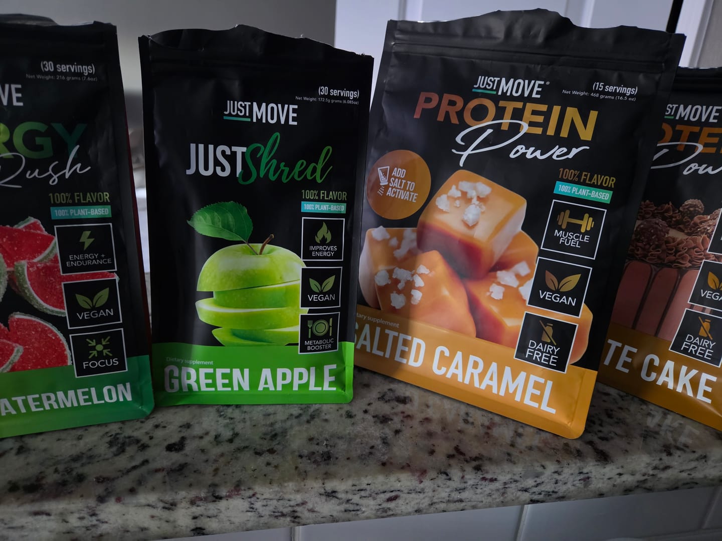 Customer photo review of Salted Caramel Protein