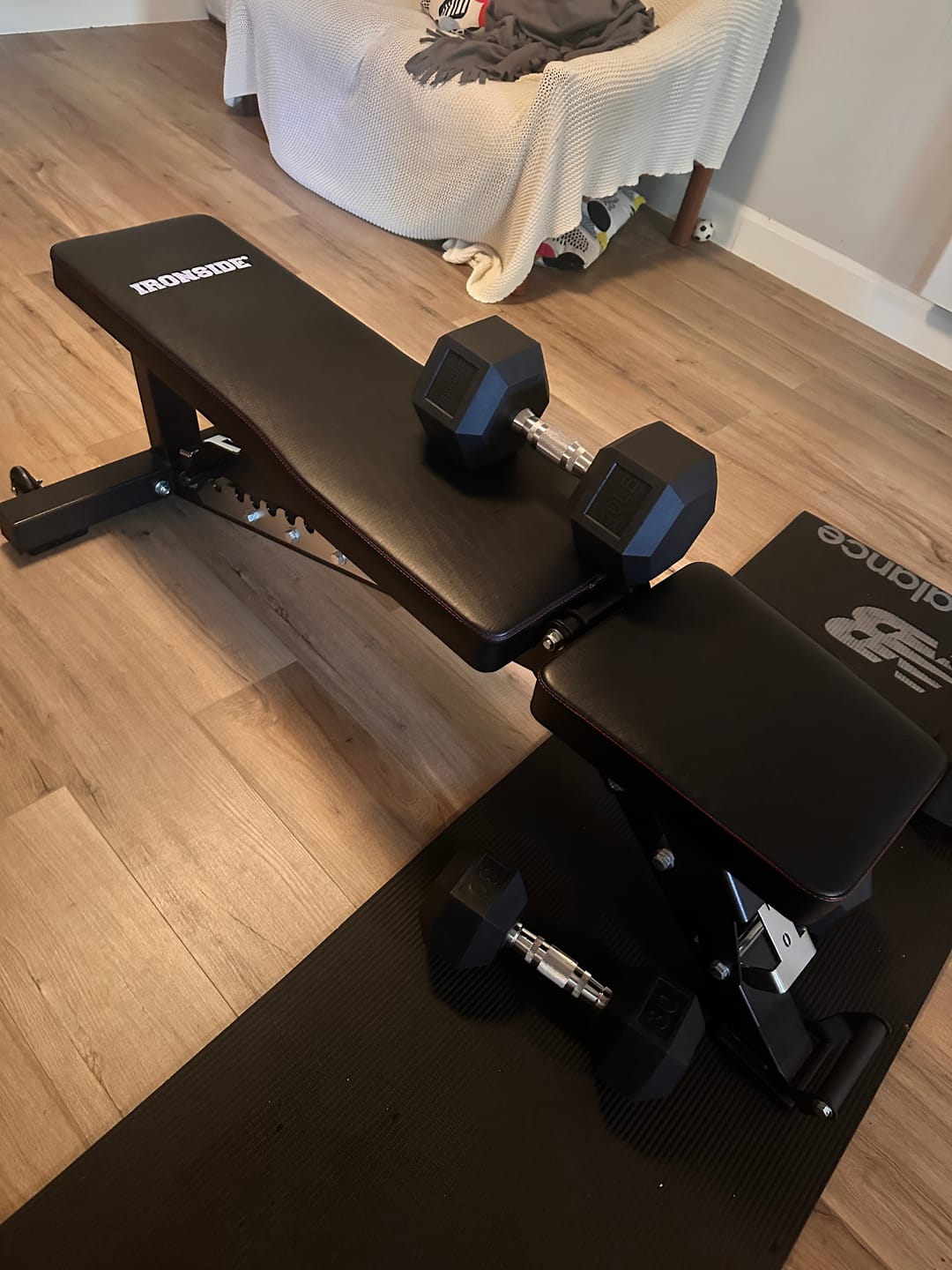 Customer photo review of IRONSIDE XR-1 Adjustable Bench