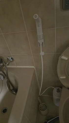 Customer photo review of AquaGo Bidet