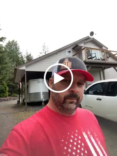 Customer video review of Premium Custom Leather Patch Hats (Wholesale)