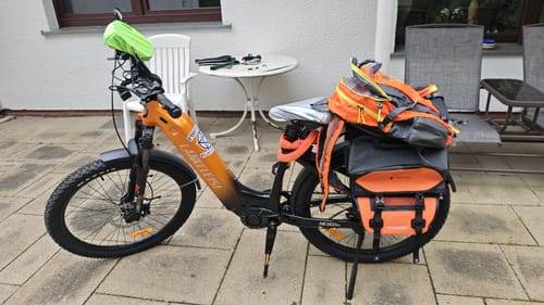 Customer photo review of Lankeleisi MG600 Lite 250W 27.5" Electric Trekking Bike 720Wh SUV E-bike with Torque Sensor 36V 20Ah Battery