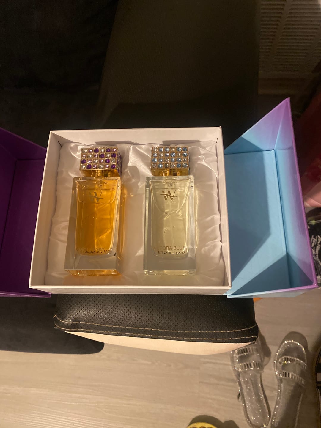 Customer photo review of 2 PIECE GIFT BOX SET - Day & Evening Perfume Collection