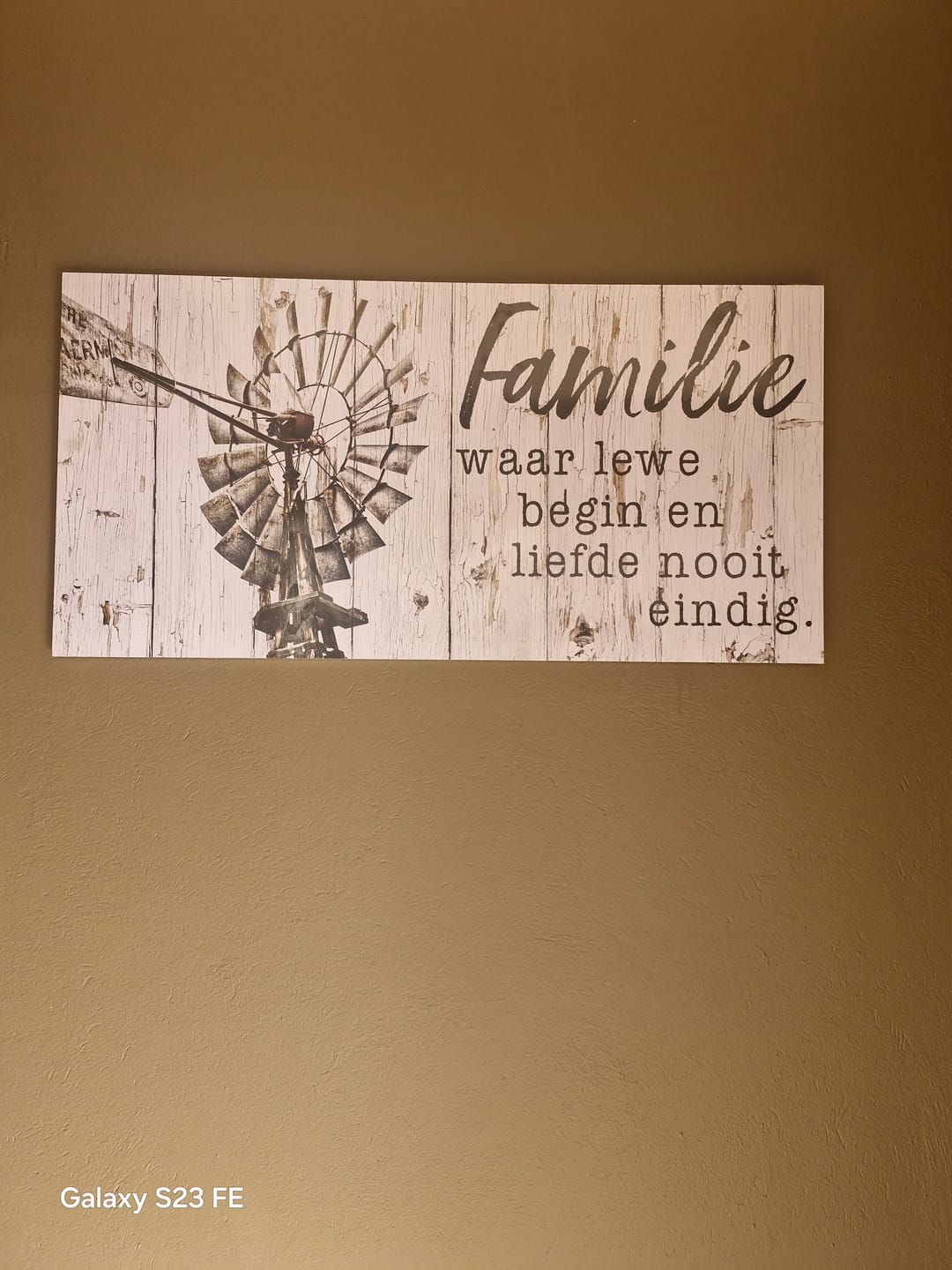 Customer photo review of Wooden Wall Art | 1 Set | Home | Windpomp