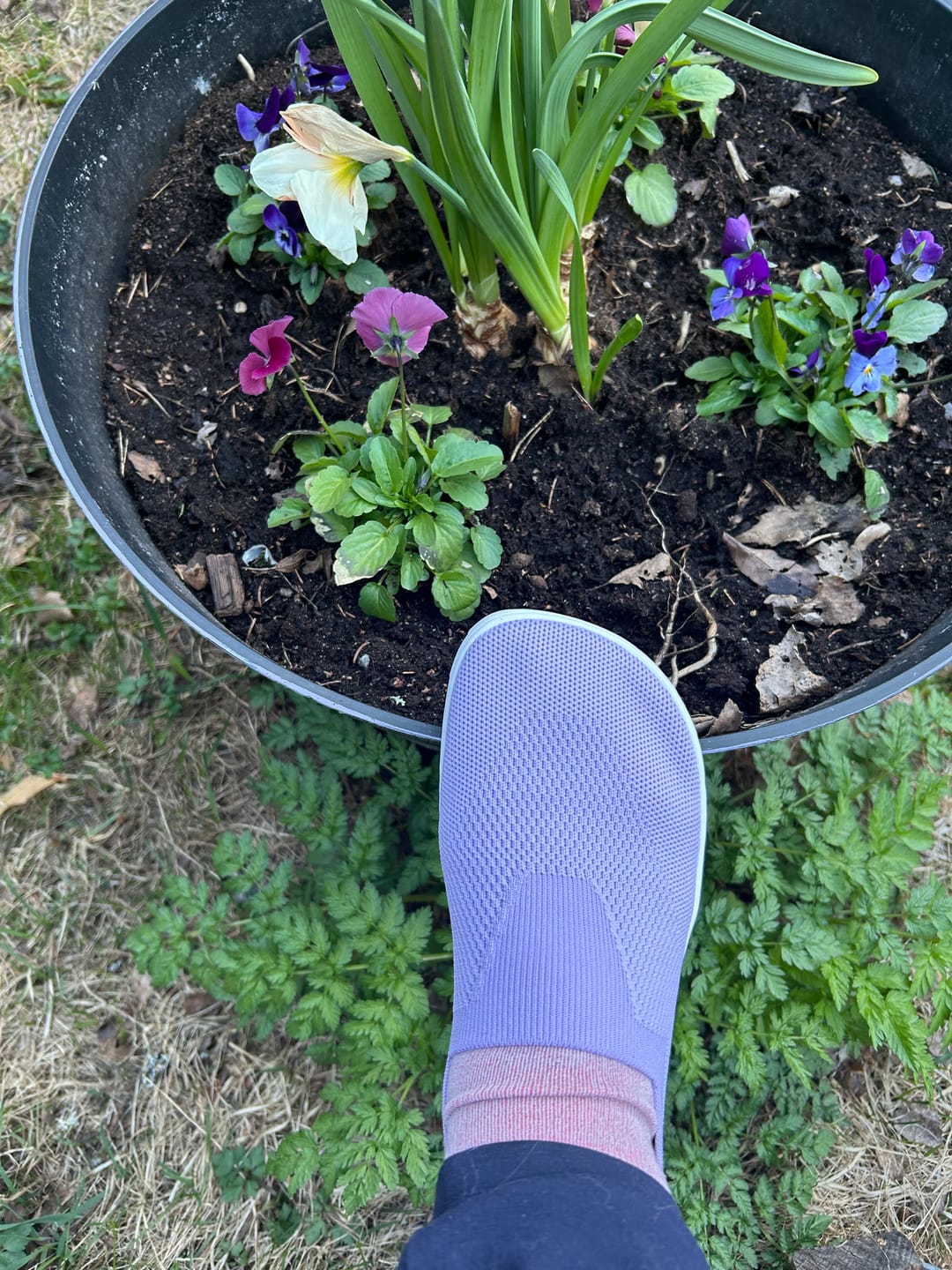 Customer photo review of Vaistoa Lempeä 3 slip on -paljasjalkakengät