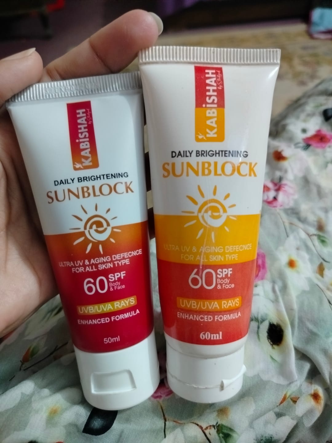 Customer photo review of All Day Radiant Glow Bundle