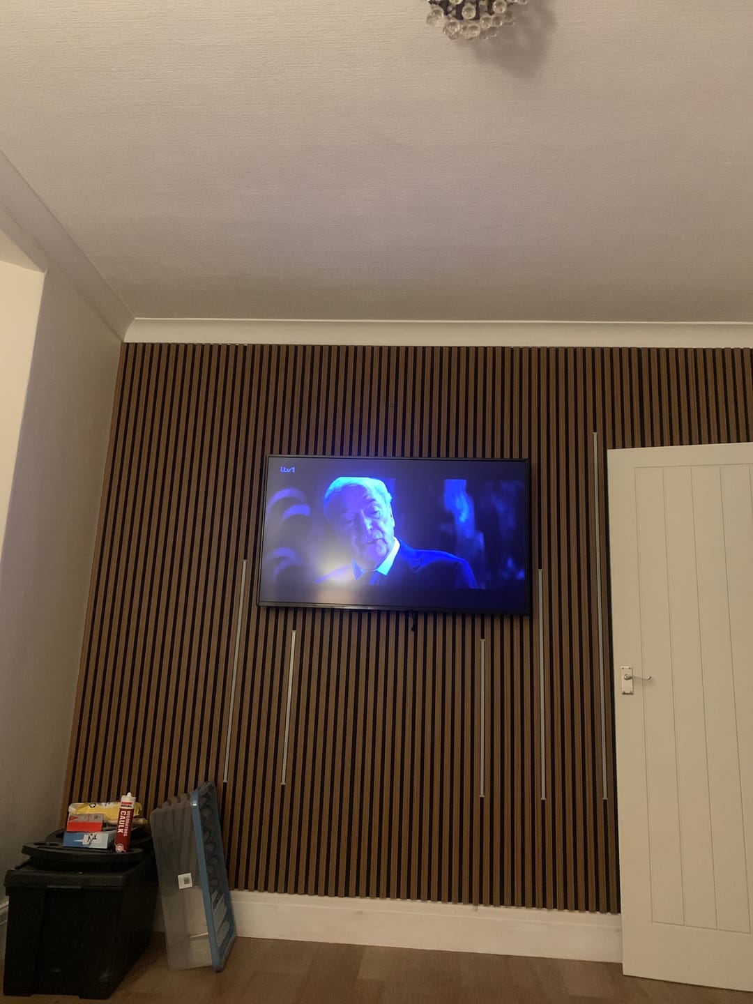 Customer photo review of Wall Panel LED Lighting Strip Kit