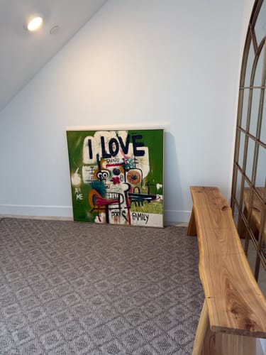 Customer review photo for Abstract Graffiti Art #GA139