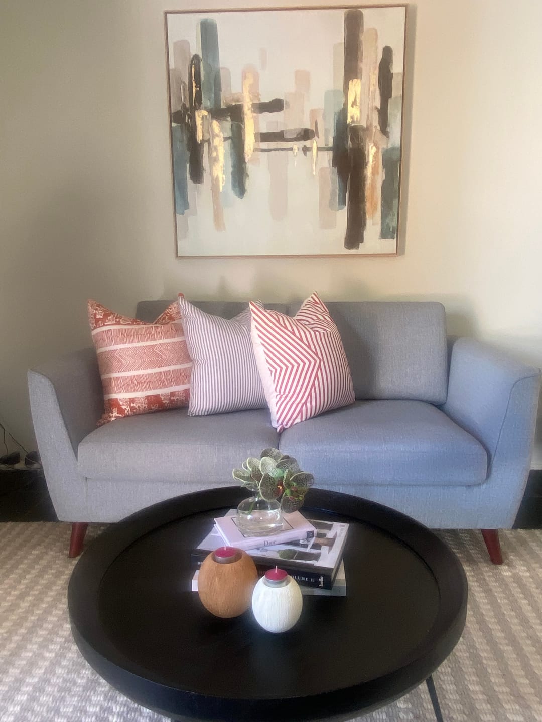 Customer photo review of Parasol Rust Lounge Cushion 55 x 55cm