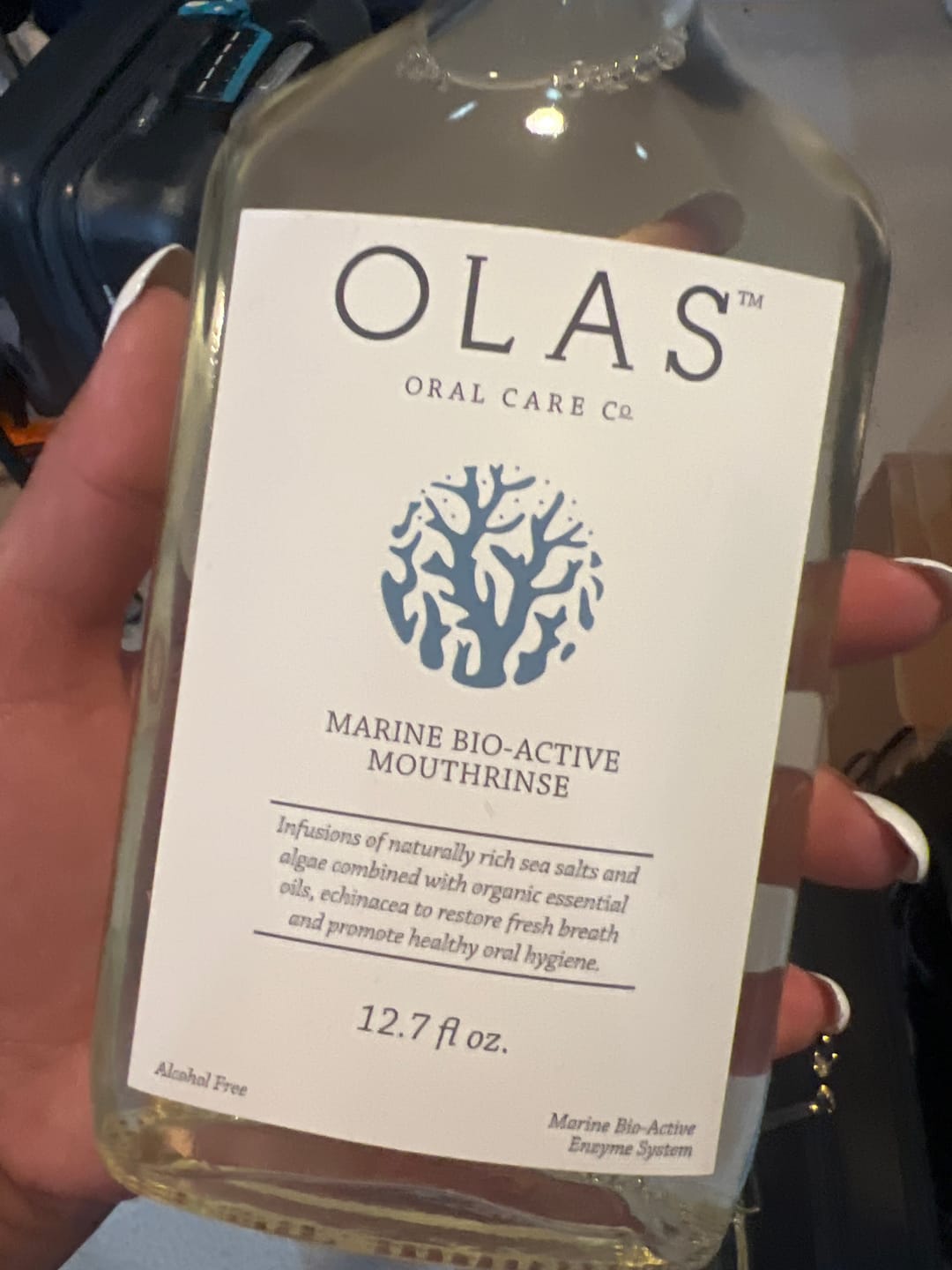 Customer photo review of OLAS Mouthrinse - 375 mL