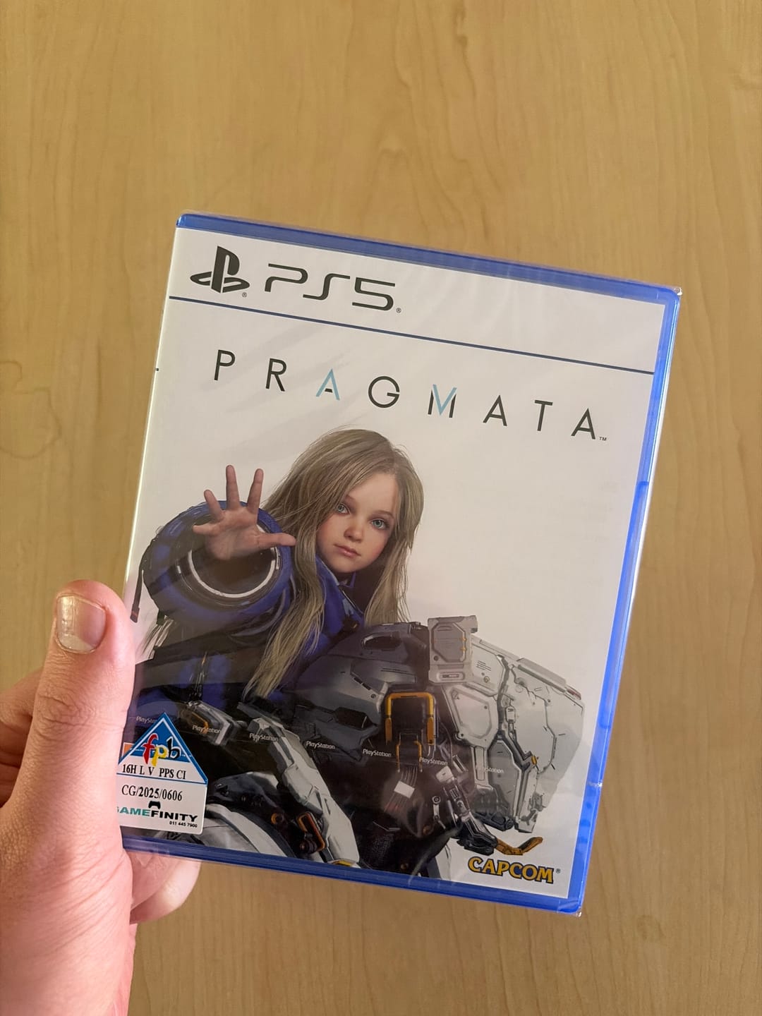 Customer photo review of Pragmata (PS5)