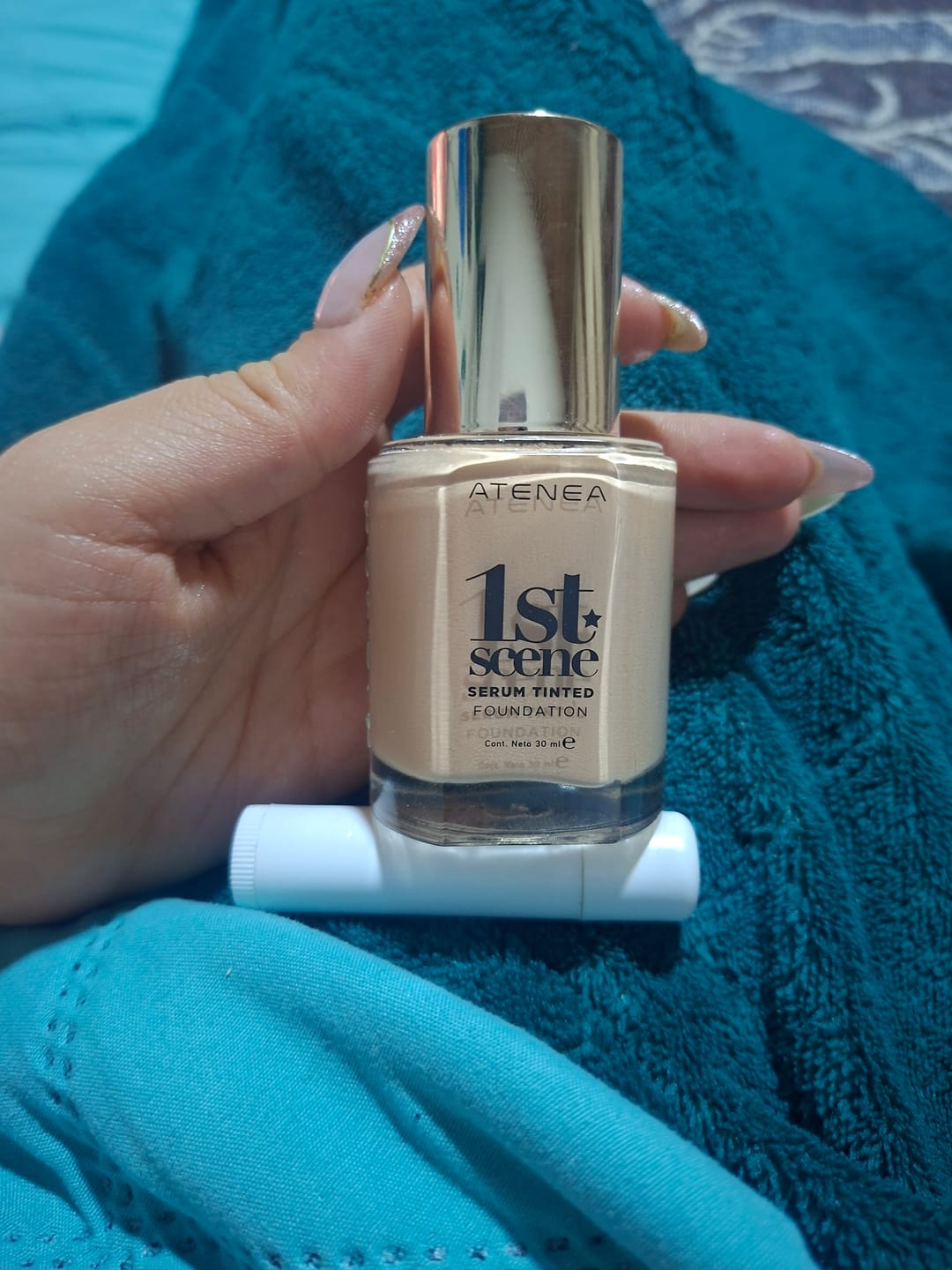 Customer photo review of TINTA DE MAQUILLAJE | SERUM TINTED