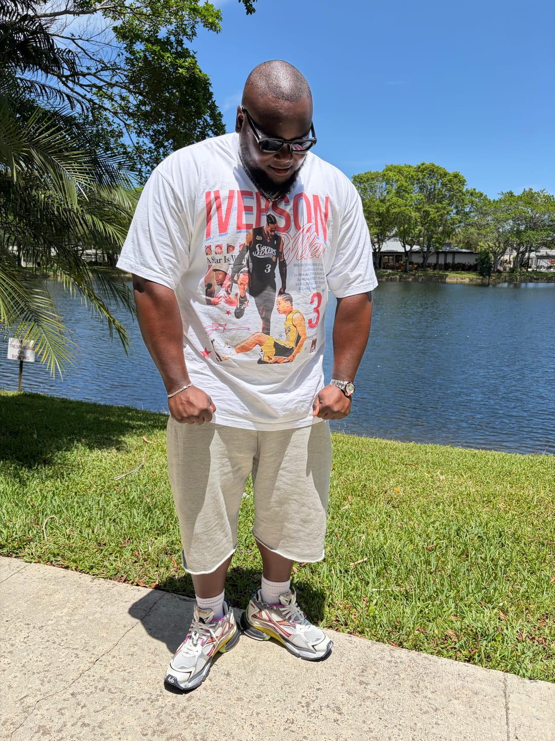 Customer photo review of Iverson "Stepover" Tee