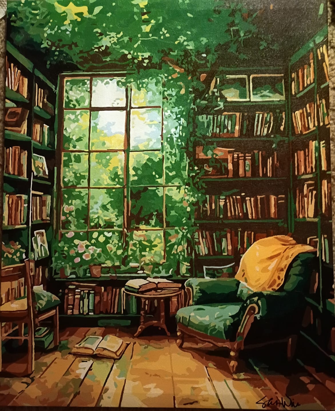 Customer photo review of Verdant Book Nook