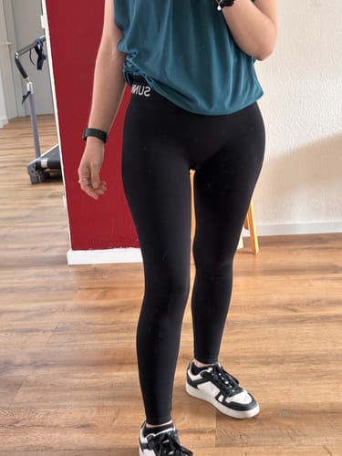 Customer photo review of Leggings Butterfly | Schwarz